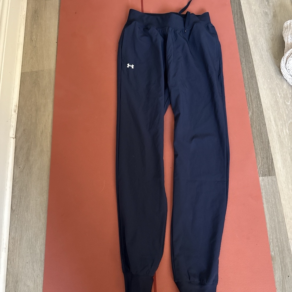 Under Armour Dark Blue High-Rise Joggers
